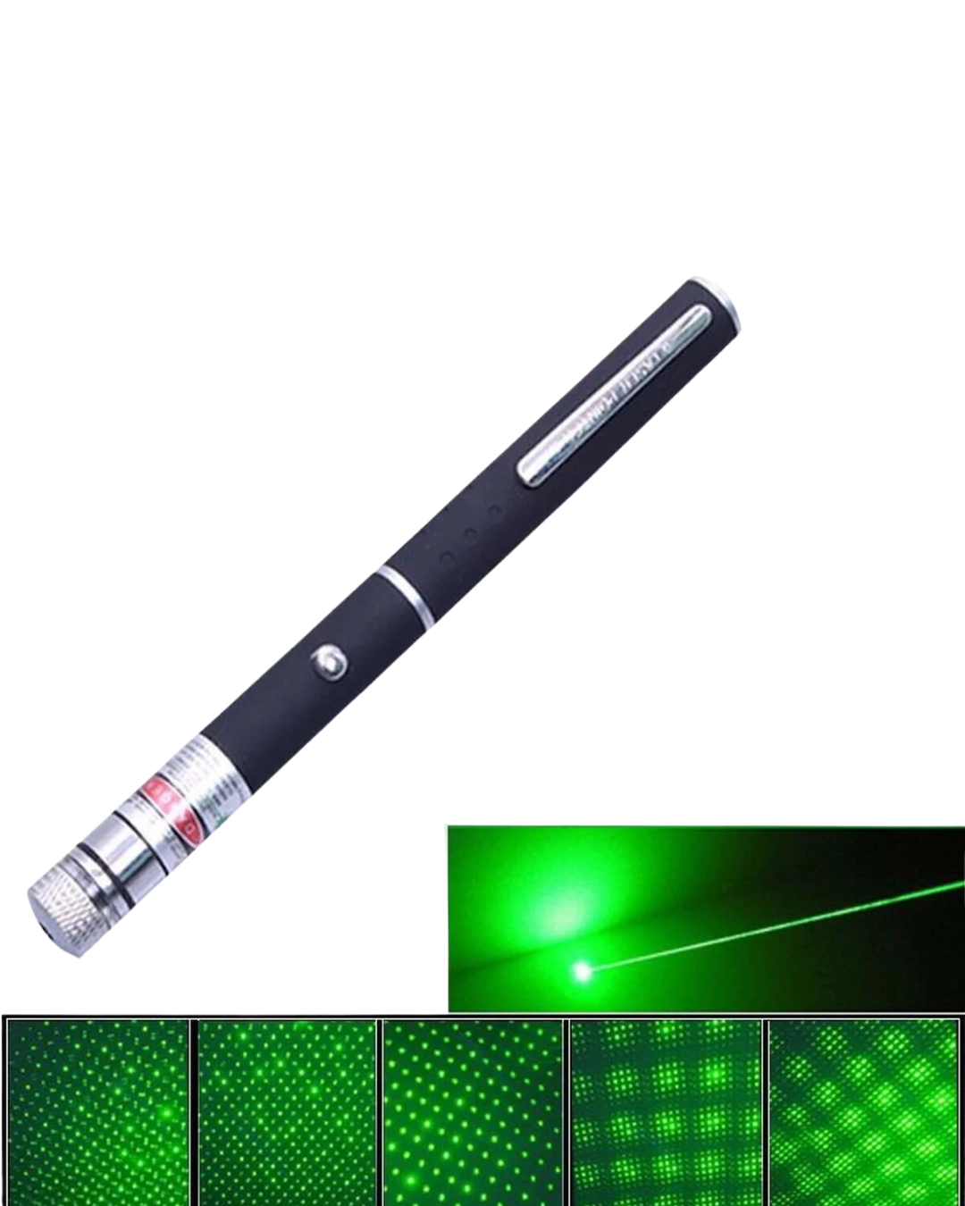 Lazer Kalem Güçlü Yeşil Işık Kompakt ve Pratik Kullanım