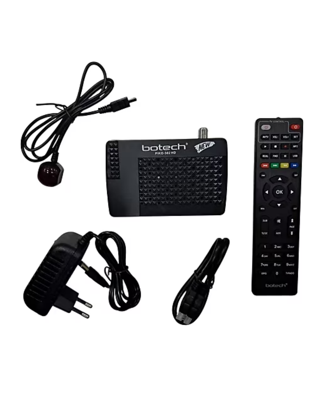 HD Uydu Receiver USB Medya Oynatıcı Özellikli Çok Dilli Menü Destekli