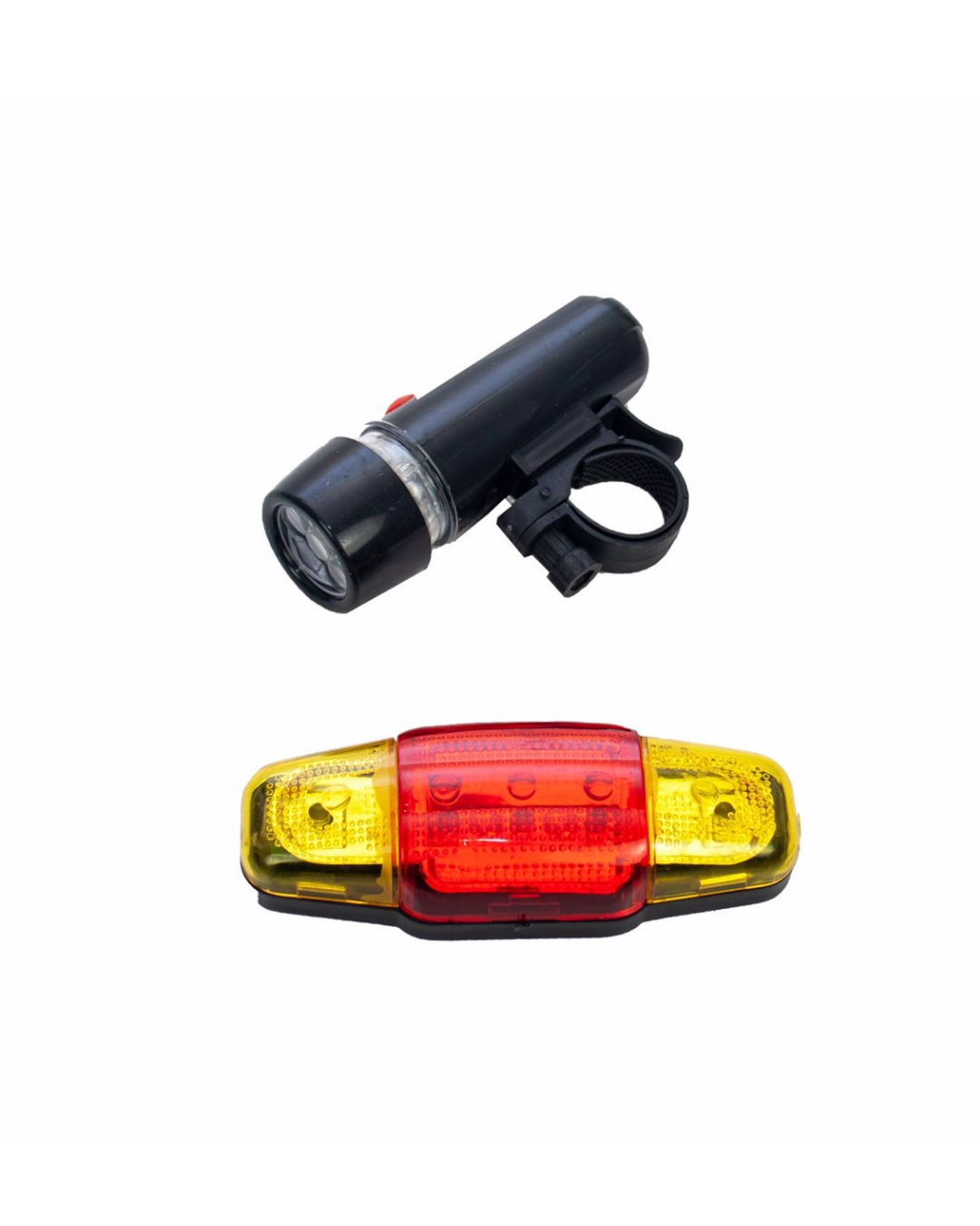 Bisiklet Far ve Stop Lambası Seti LED Ön Arka Emniyet Işığı