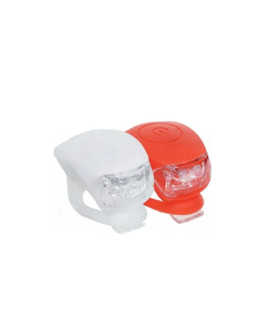 LED Bisiklet Işığı 2li Set Kırmızı Beyaz Çakar Lamba Seti