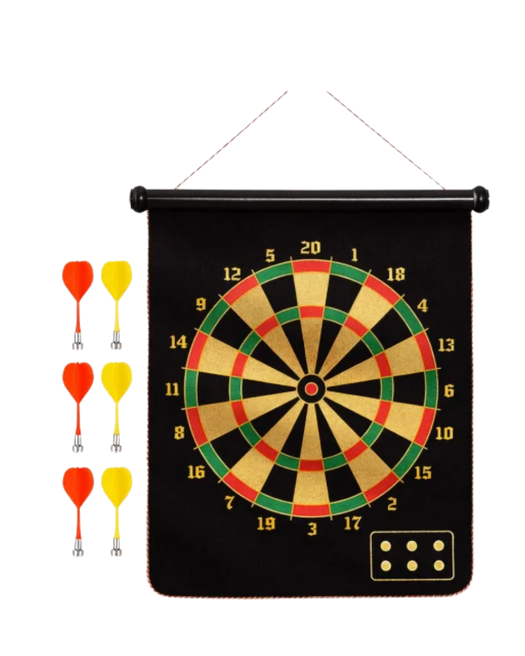 Çocuk ve Yetişkin İçin Manyetik Dart Tahtası Katlanabilir Tasarım
