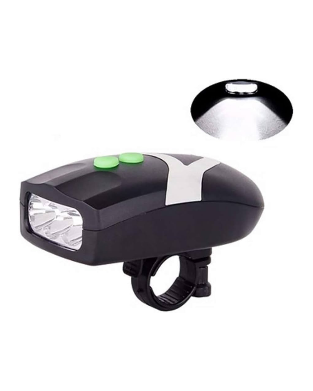 LED Bisiklet Ön Lambası Gece Sürüşü İçin Güçlü Emniyet Işığı
