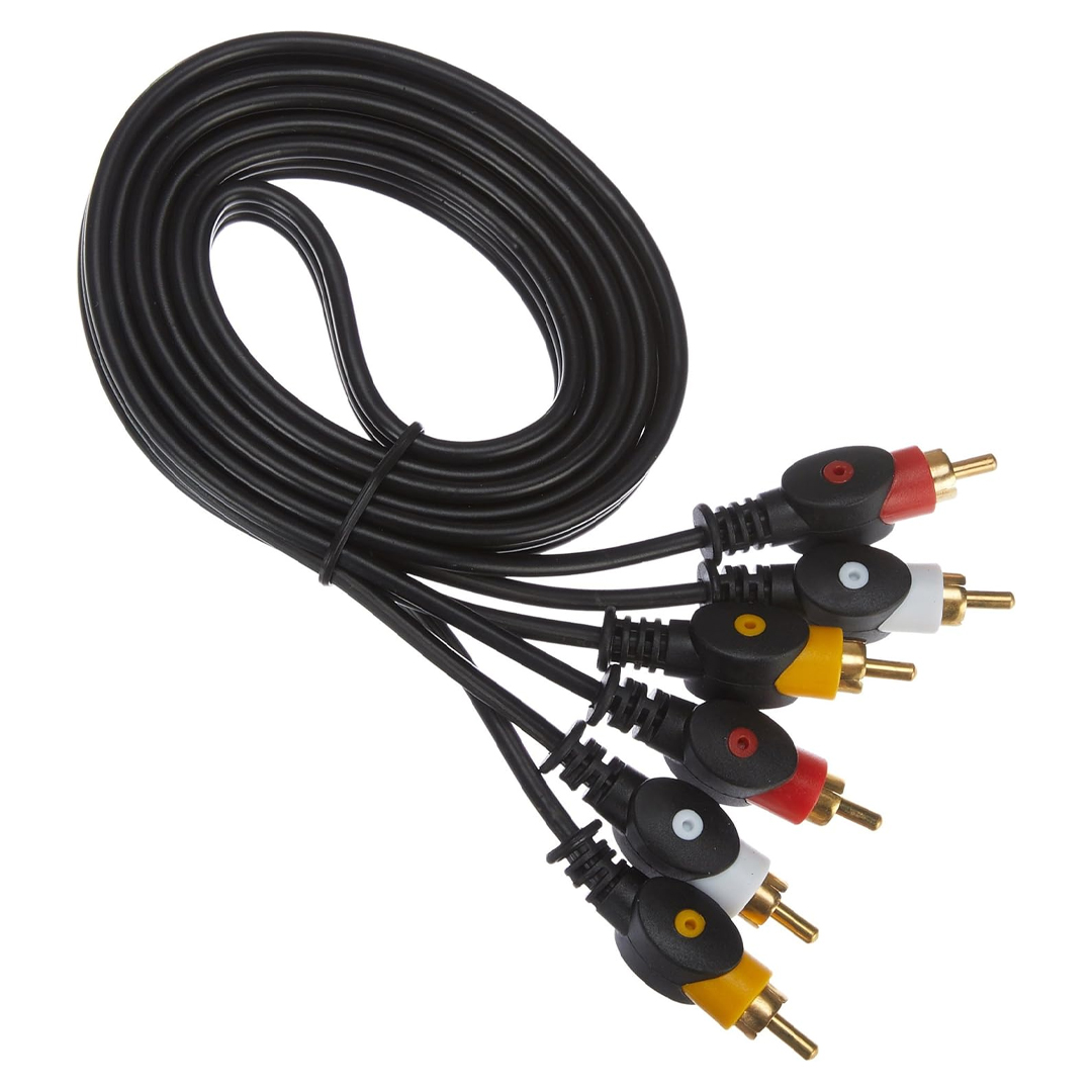 POWERMASTER 3 RCA + 3 RCA 3 METRE 1.KALİTE GOLD KABLO