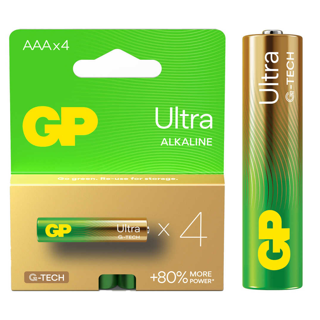 GP 24AU-2U4 ALKALİN AAA İNCE KALEM PİL (4LÜ PAKET FİYATI)