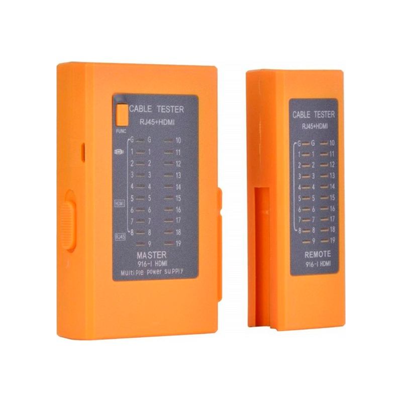 POWERMASTER PM-13921 RJ45+HDMI KABLO TEST CİHAZI