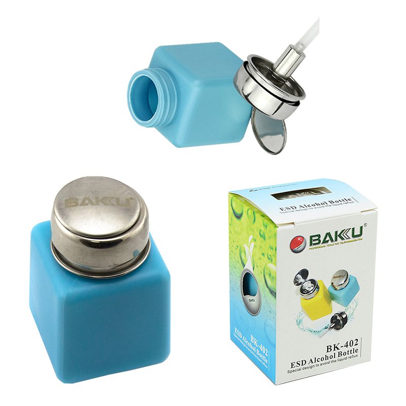 BAKU BA-402 PLASTİK BOŞ ALKOL ŞİŞESİ (100 ML)