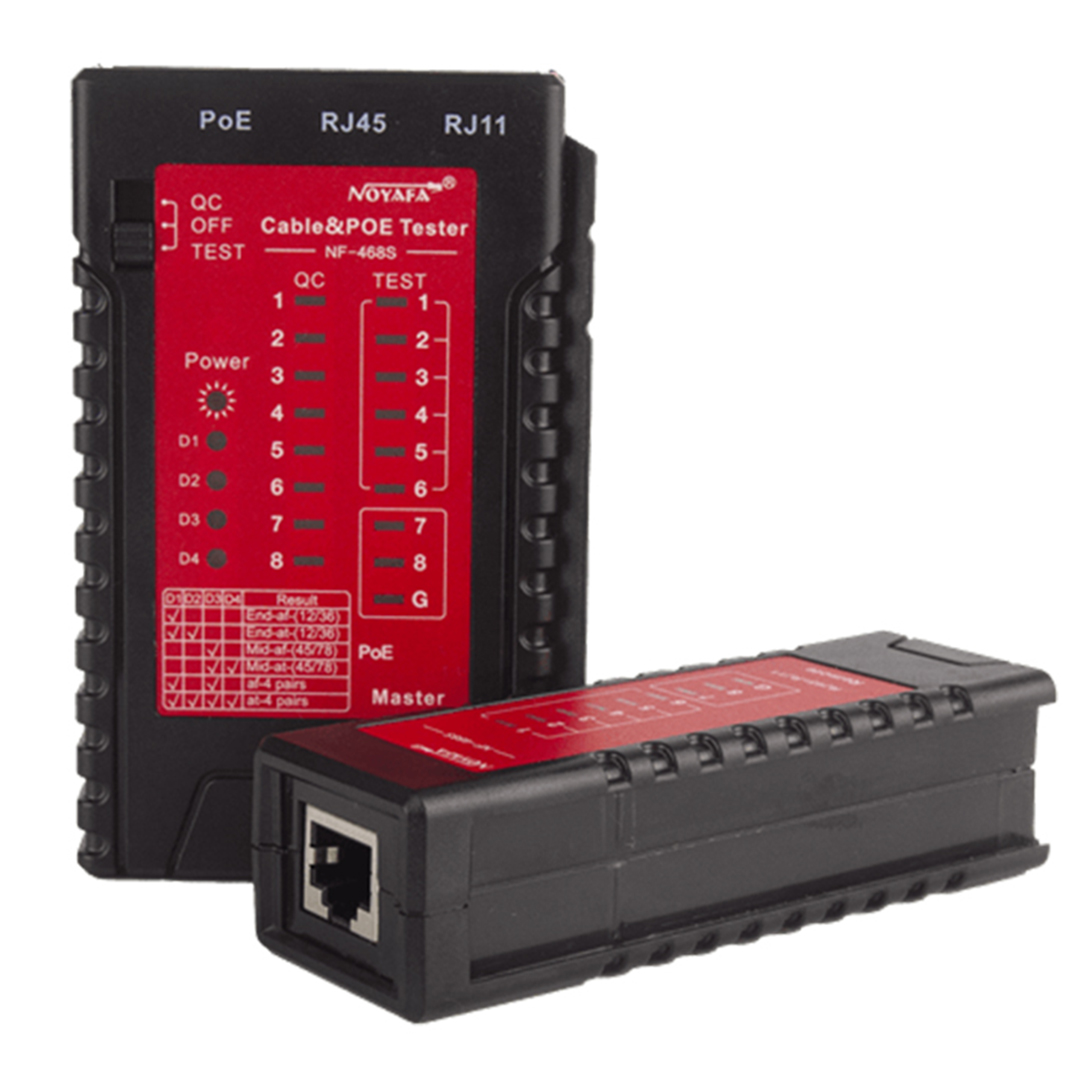 NOYAFA NF-468S RJ45/RJ11/POE KABLO TEST CİHAZI