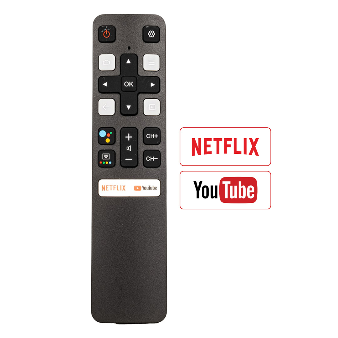 WEKO KL TCL RC802V FNR1/HTC120 NETFLIX-YOUTUBE TUŞLU LCD LED TV KUMANDA