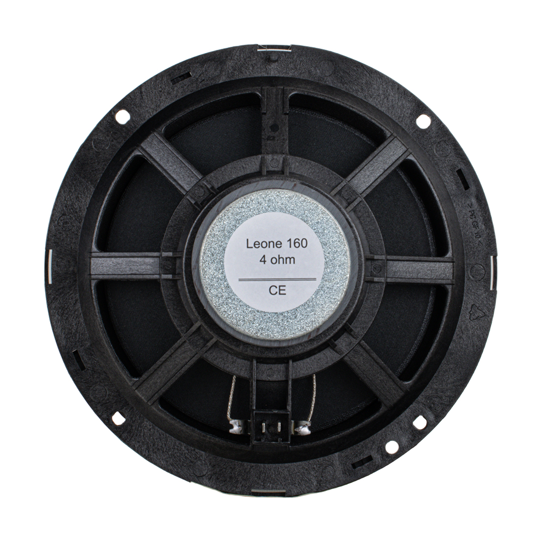 LEONE 160 16 CM 25 WATT MAX 50 WATT PLASTİK ÇERÇEVELİ TWEETERSIZ OTO HOPARLÖR (MAGNET: 60X17MM)