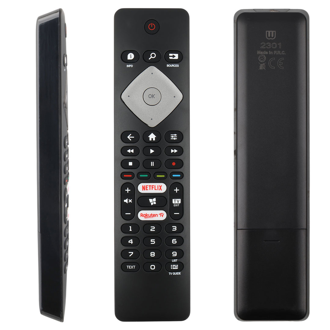 ORJİNAL KL PHILIPS NETFLIX-RAKUTEN TV TUŞLU BRC0884301-01 LED TV KUMANDA