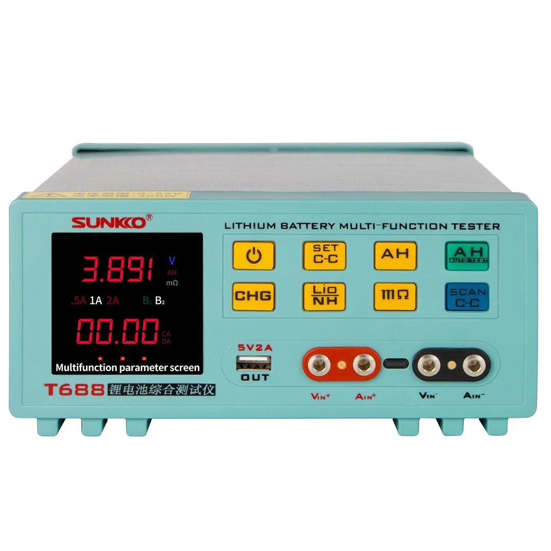 SUNKKO T-688 84V LİTYUM PİL TEST CİHAZI