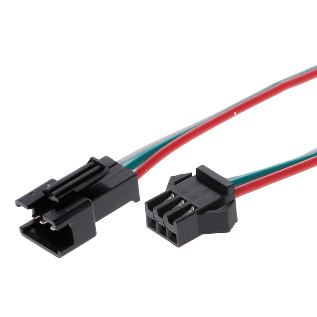 JST SM 3 PİN KABLOLU SOKET KONNEKTOR TAKIM (IC-261J-3)
