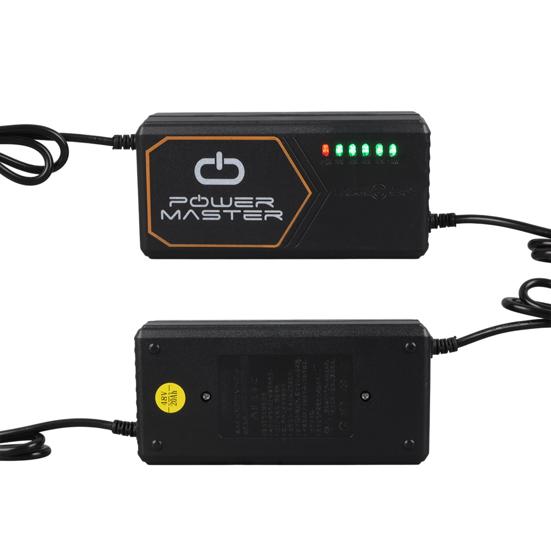 POWERMASTER PM-31124 ADJ160-00  48 VOLT - 20 AMPER ELEKTRİKLİ BİSİKLET ŞARJ CİHAZI