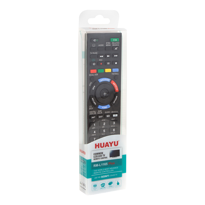 HUAYU KL SONY RM-L1165 PLUS 3DLİ UNİVERSAL LCD LED TV KUMANDA (33232=10710)