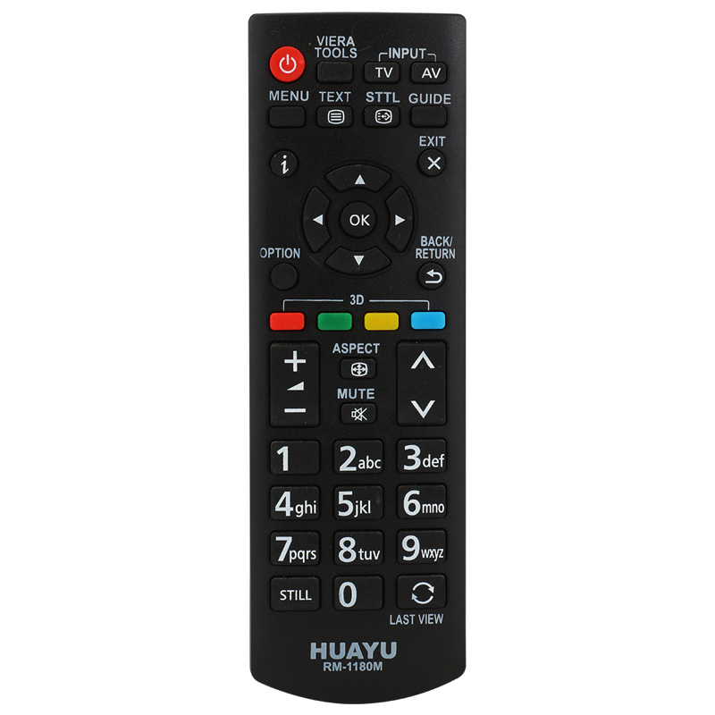 HUAYU KL PANASONIC RM-1180M BLİSTERLİ LCD LED TV KUMANDA