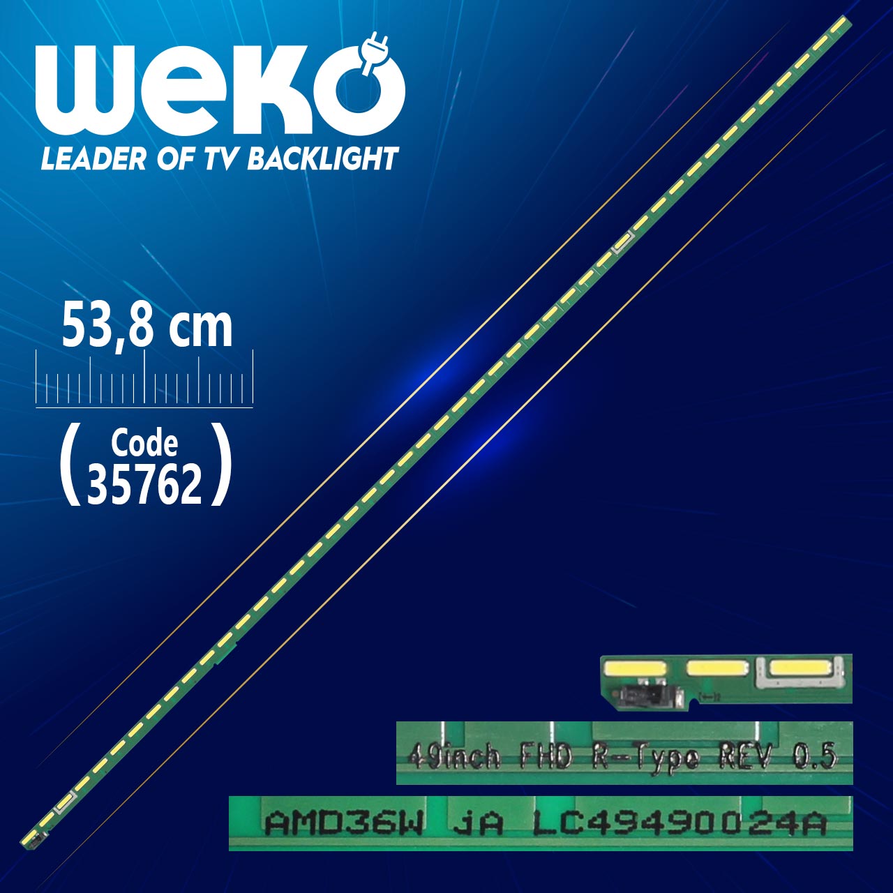 49INCH FHD R-TYPE REV 0.5 - 53.8 CM 46 LEDLİ - (WK-1230)