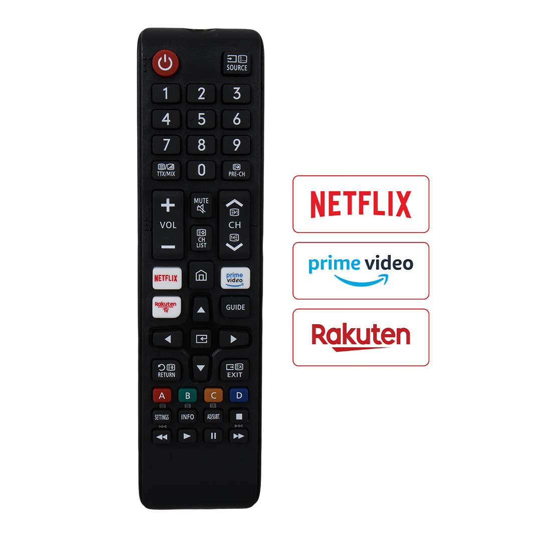 HEY KL SAMSUNG BN59-01315B NETFLIX-PRIME VIDEO-RAKUTEN TUŞLU KISA LCD LED TV KUMANDA (40192=2860)