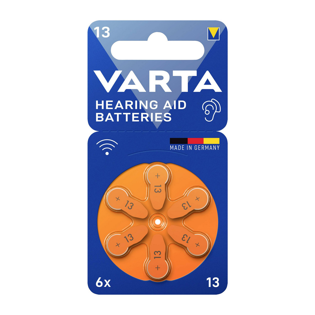 VARTA 13 NO KULAKLIK PİLİ (6LI PAKET)