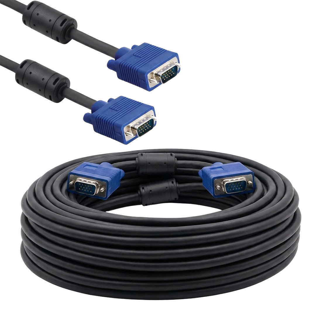 POWERMASTER 15 PİN 3+6 ERKEK/ERKEK 20 METRE KUTULU VGA KABLO