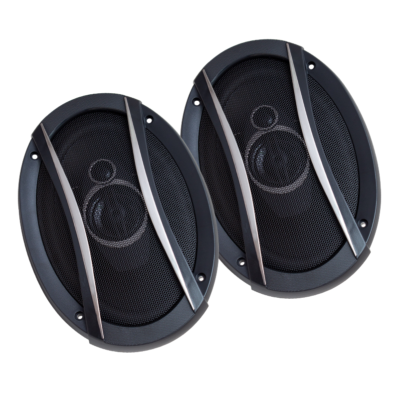 LEONE HR-6935TW 1250 WATT 6X9 KAPAKLI OVAL PLASTİK ÇERÇEVELİ HOPARLÖR (ÇİFTLİ TAKIM FİYAT)