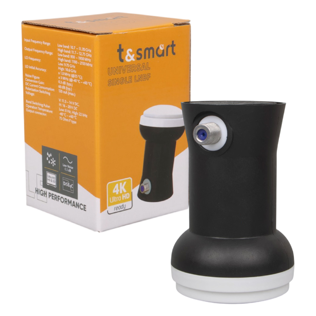 TSMART ULTRA HD 4K UNIVERSAL SINGLE TEKLİ LNB 0.3DB