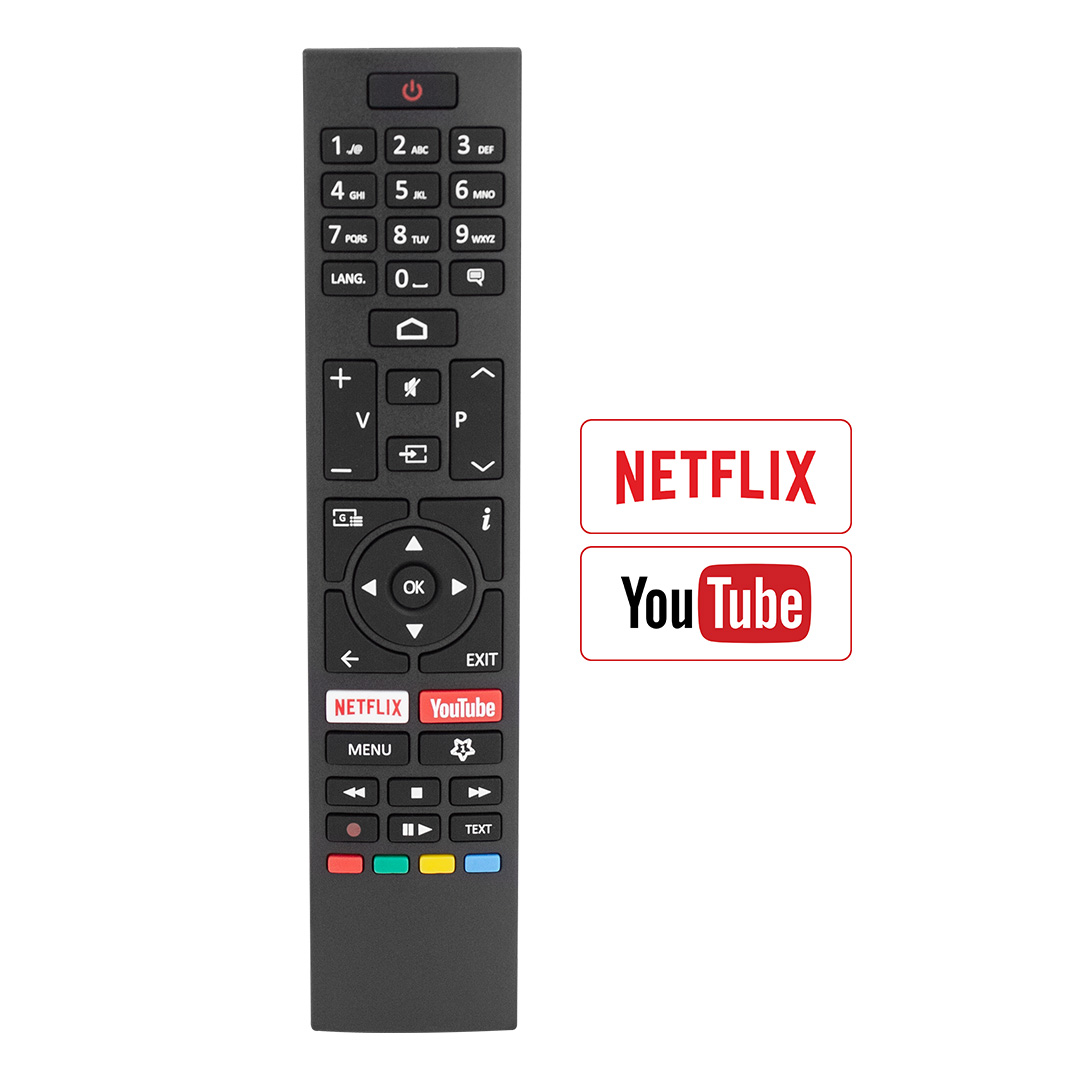 WEKO KL VESTEL RC43157 CT-8557 H0369  NETFLIX-YOUTUBE TUŞLU LCD LED TV KUMANDA