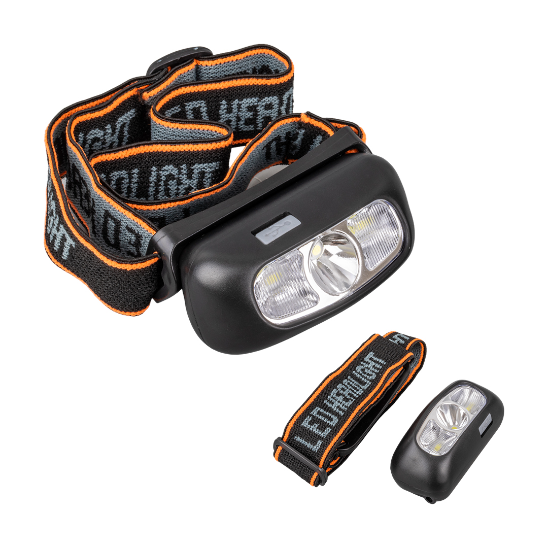 POWERMASTER CY-2088 LEDLİ USB ŞARJLI KAFA FENERİ