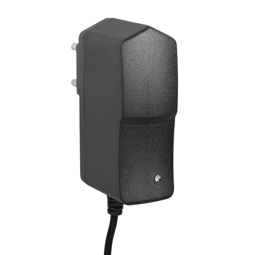POWERMASTER PM-8118 12 VOLT - 1 AMPER 5.5*2.5 MM UÇLU PLASTİK KASA PRİZ TİPİ ADAPTÖR