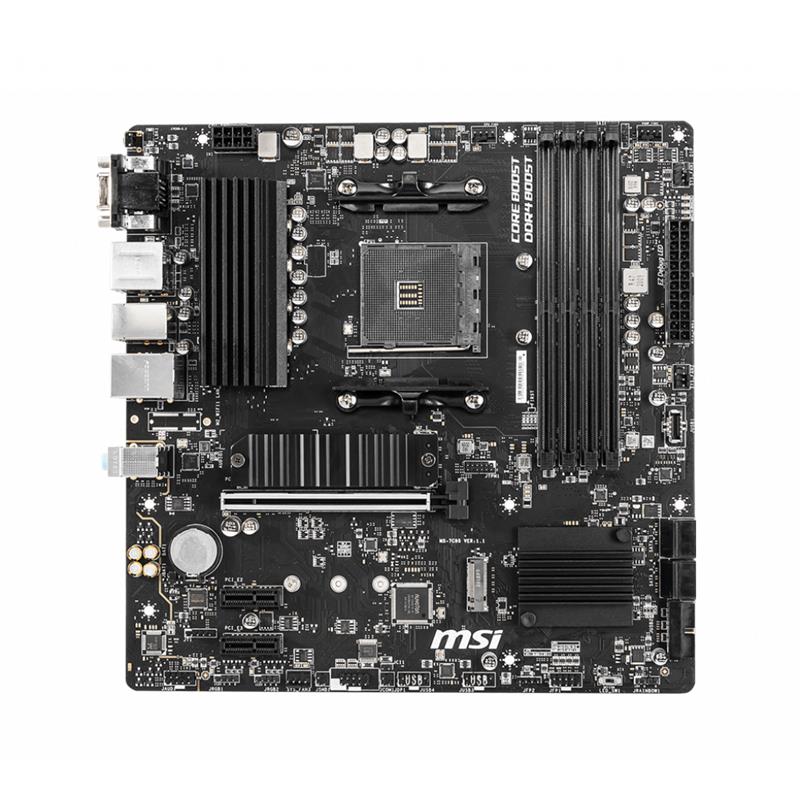 MSI B550M PRO-VDH DDR4 4400MHZ 1XVGA 1XHDMI 1XDP 2XM.2 USB 3.2 MATX AM4 (AMD 5000/4000G/3000 SERİLERİ İLE UYUMLU) 