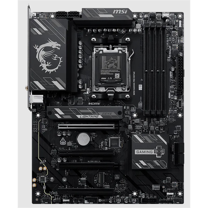 MSI MB B850 GAMING PRO WIFI6E DDR5 8200MT/S 1XHDMI 1XDP 2XM.2 USB ATX AM5 (AMD AM5 9000/8000/7000 SERİ İLE UYUMLU) 