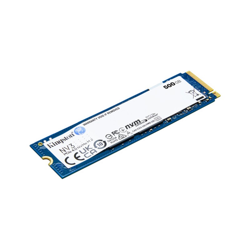 500 GB KINGSTON NV3 M.2 NVME PCIE GEN4 5000/3000MBS SNV3S/500G 