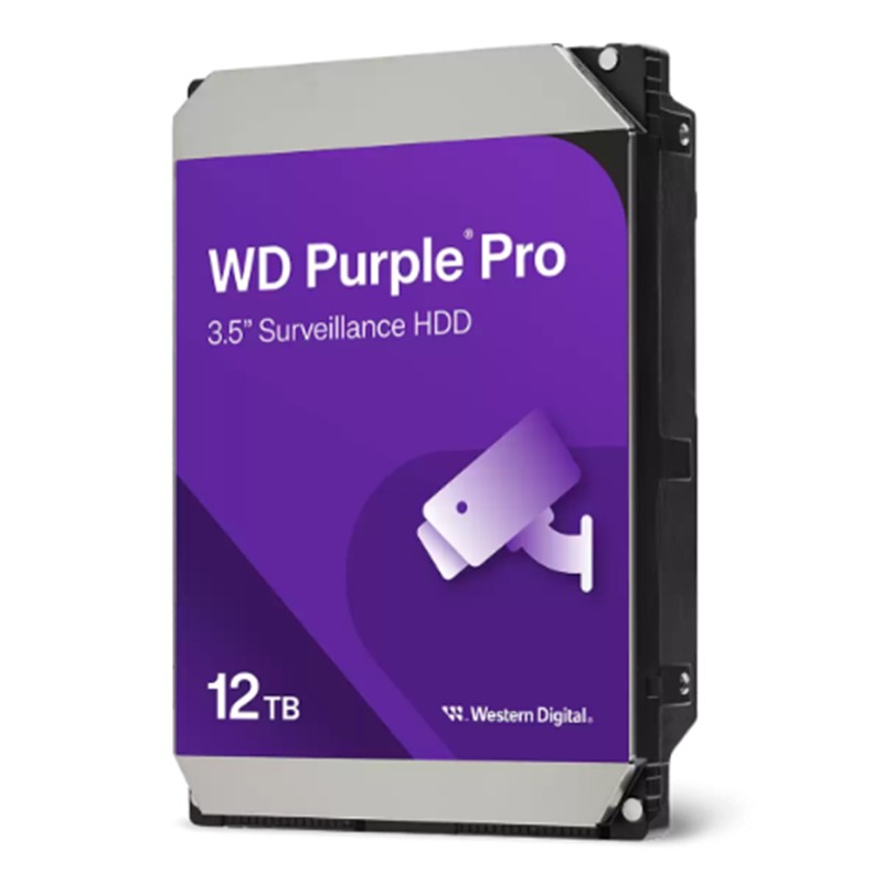 12 TB WD 3.5 PURPLE SATA3 72000RPM 256MB 7/24 GUVENLIK WD122PURP (3 YIL RESMI DIST GARANTI) 