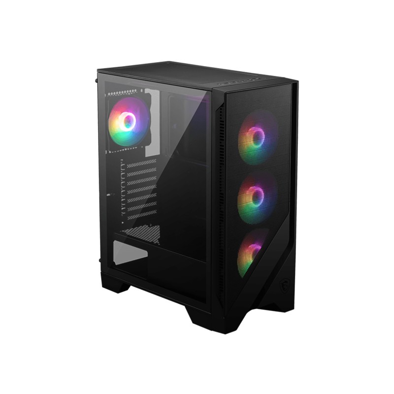MSI MAG FORGE 120A AIRFLOW TEMPERLİ CAM 6 X120MM AUTO RGB FAN ATX GAMING BİLGİSAYAR KASASI 