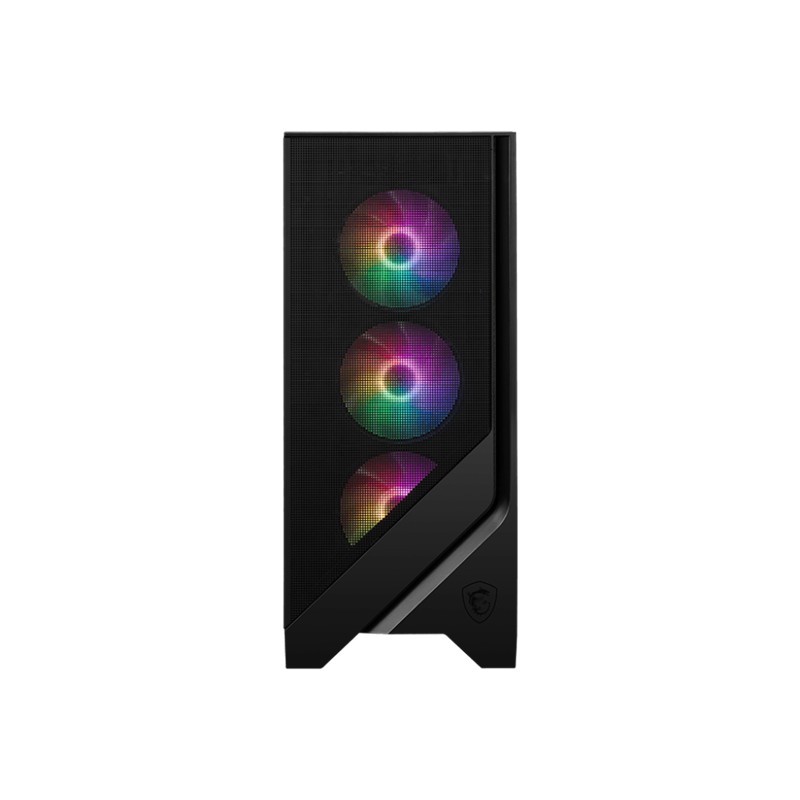 MSI MAG FORGE 120A AIRFLOW TEMPERLİ CAM 6 X120MM AUTO RGB FAN ATX GAMING BİLGİSAYAR KASASI 