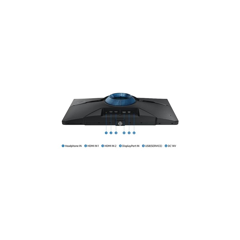 25 SAMSUNG ODYSSEY G4 LS25BG400EUXUFFHD 1MS 240HZ IPS MONITOR 