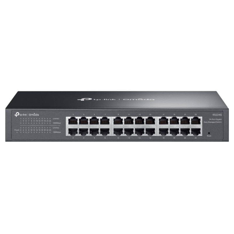 TP-LINK OMADA ES224G 24 PORT GIGABIT EASY YÖNETLEBİLİR METAL KASA SWITCH 