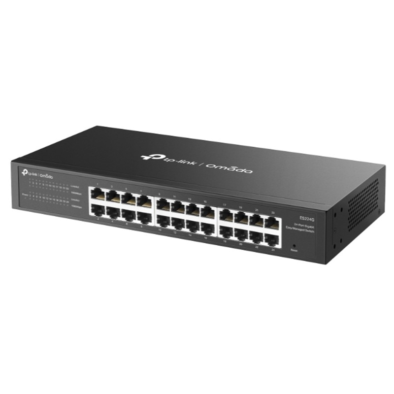 TP-LINK OMADA ES224G 24 PORT GIGABIT EASY YÖNETLEBİLİR METAL KASA SWITCH 