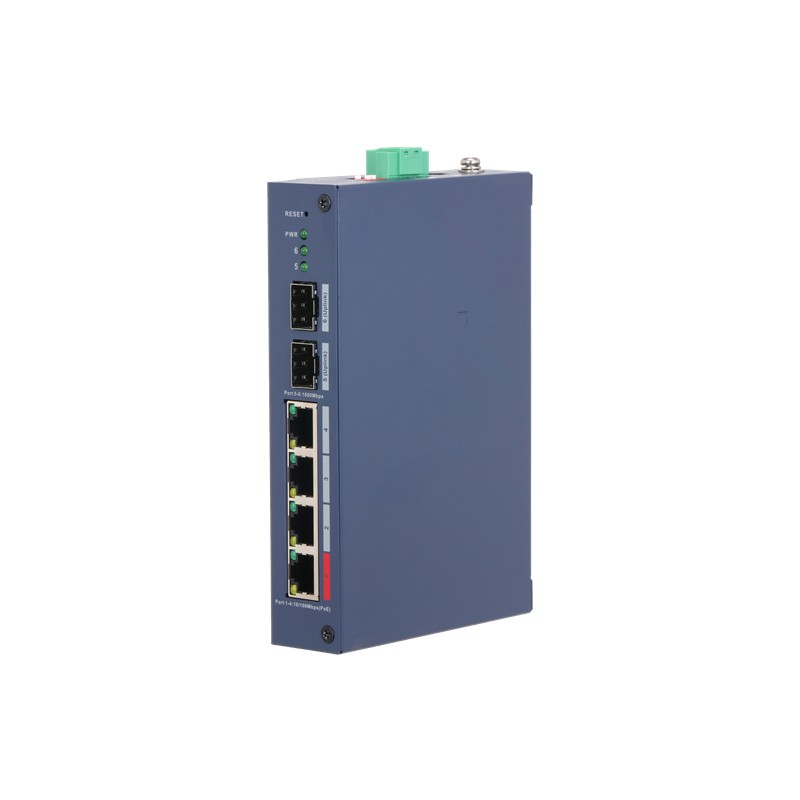 DAHUA CHS4206-4ET-90 4 PORT 10/100 90W POE + 2 PORT SFP UPLINK CLOUD YÖNETİLEBİLİR ENDÜSTRİYEL SWITCH 