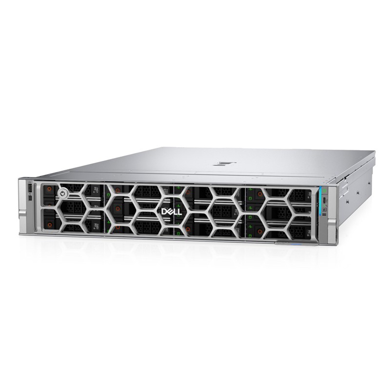 DELL POWEREDGE EMEA_PER570_SPL2 2U 1X XEON 6511P 12X 3.5" 2X960GB SSD1X32GB 2X1100W 3 YIL YERİNDE GARANTİ 