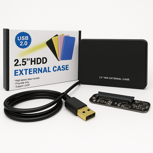 Kruxon ZR24 USB 2,0 HDD CASE