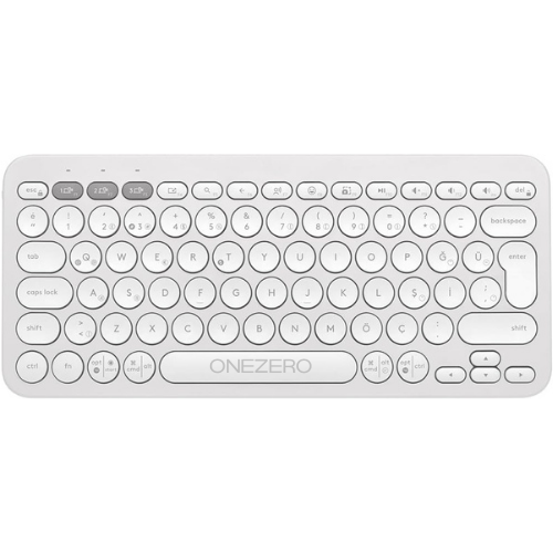 Kruxon ZR460 K380 BEYAZ BLUETOOTH KLAVYE