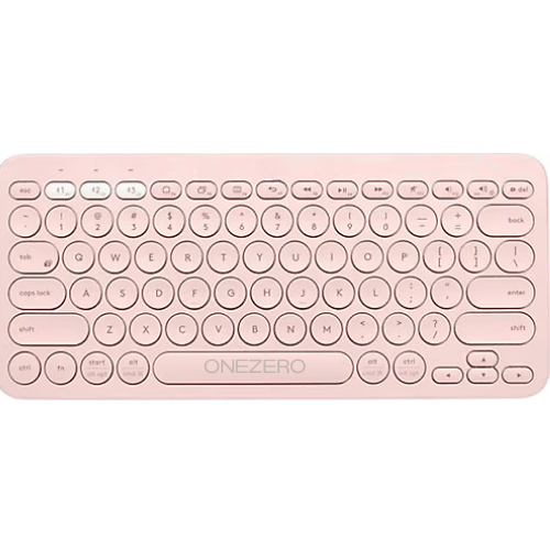 Kruxon ZR460 K380 PEMBE BLUETOOTH KLAVYE