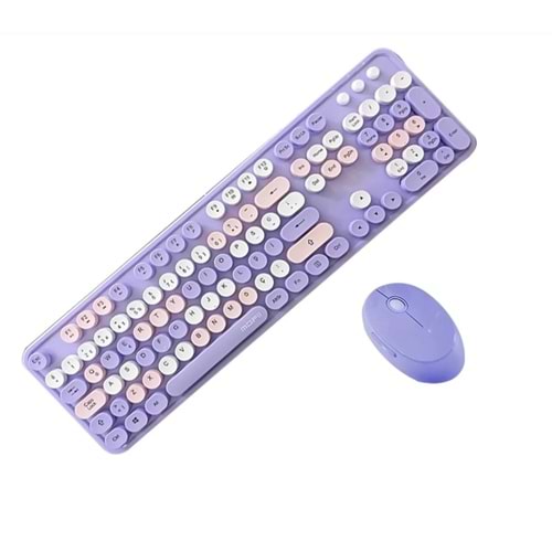 TR MOFİİ SWEET MOR KLAVYE MOUSE SET