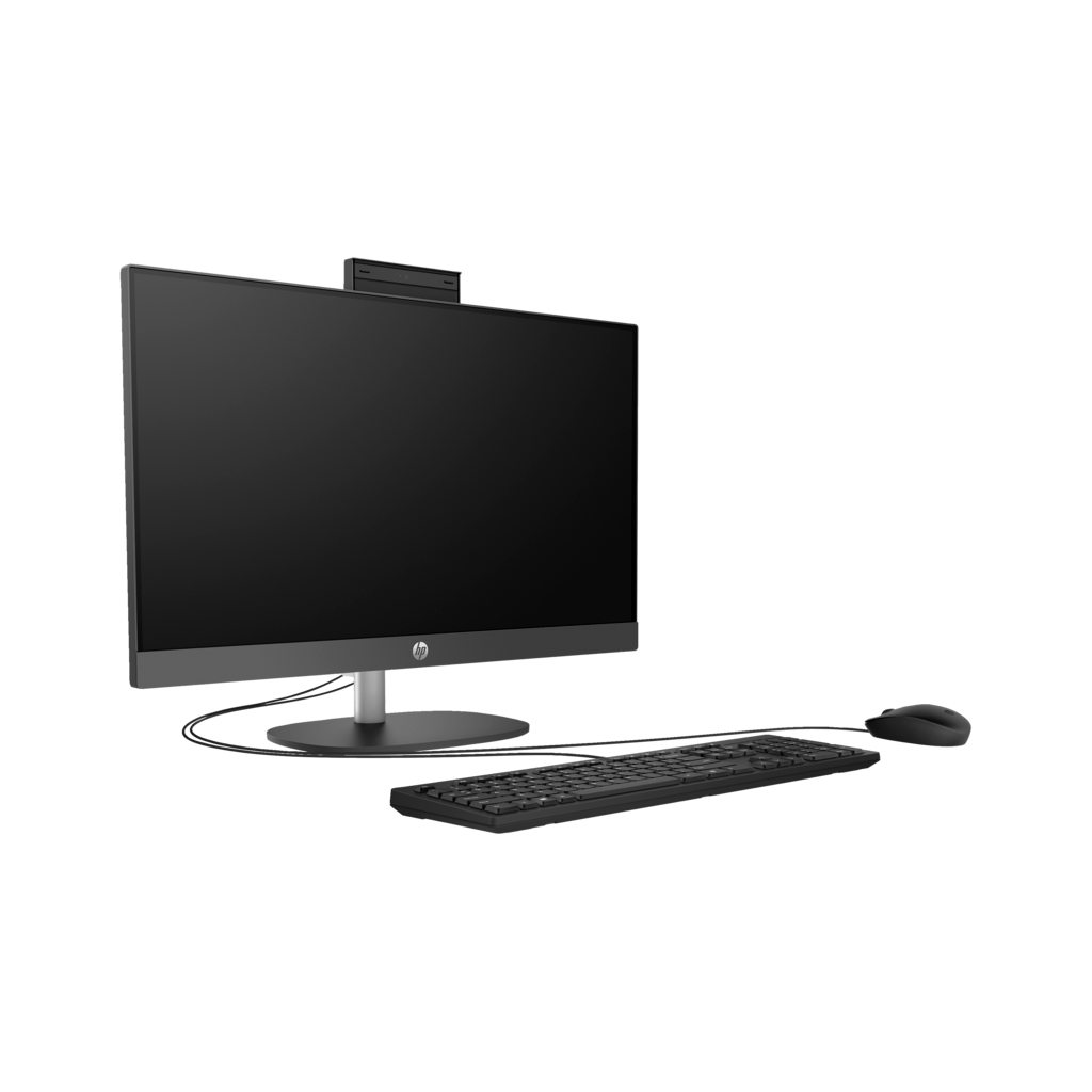 HP 9H6M9ET, ProOne 245 G10, Ryzen 5 7520U, 23,8" FHD Ekran, 8Gb DDR5 Ram, 512Gb SSD, Paylaşımlı Ekran Kartı, Free Dos All In One PC, Siyah