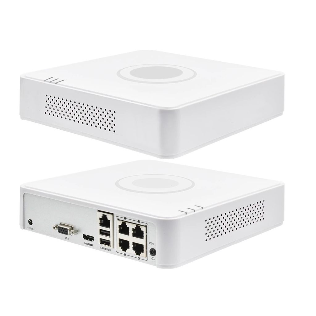 HIKVISION DS-7104NI-Q1/4P 4Mpix, H265+, 4Kanal Video, 4PoE, 1 HDD, UHD 1520P Kayıt, 40-60Mbps Bant Genişliği, NVR