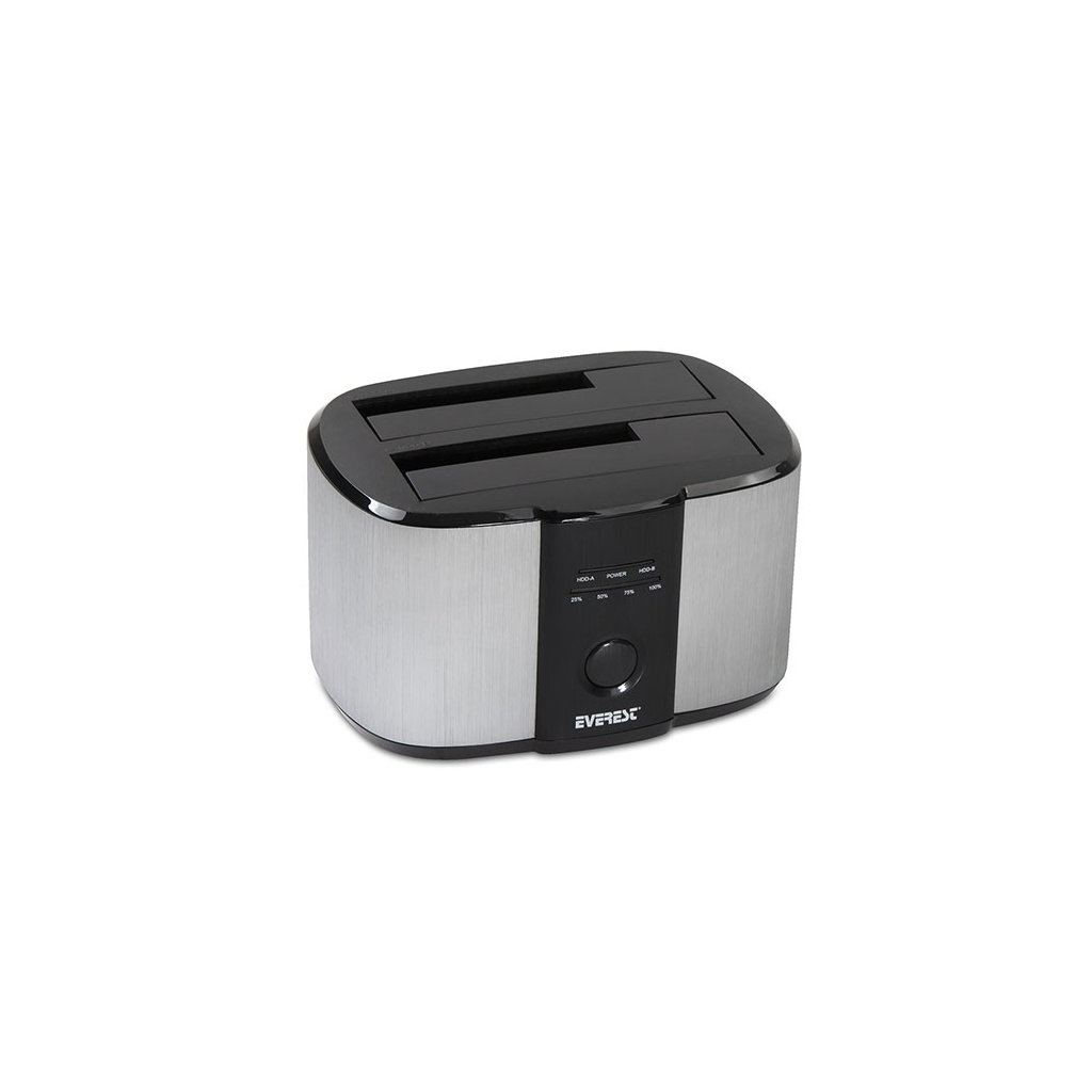 EVEREST HD3-540, 2.5" ve 3.5" Disk Uyumlu, USB 3.0, İki Disk Yuvalı, Dock Station