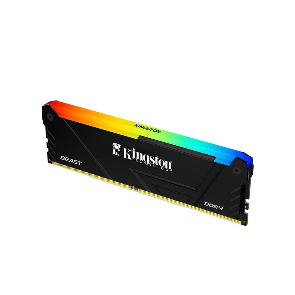 KINGSTON Beast, KF436C18BB2A/16TR, 16Gb, 3600Mhz,   DDR4, CL18, RGB, Desktop Gaming RAM (Soğutuculu)