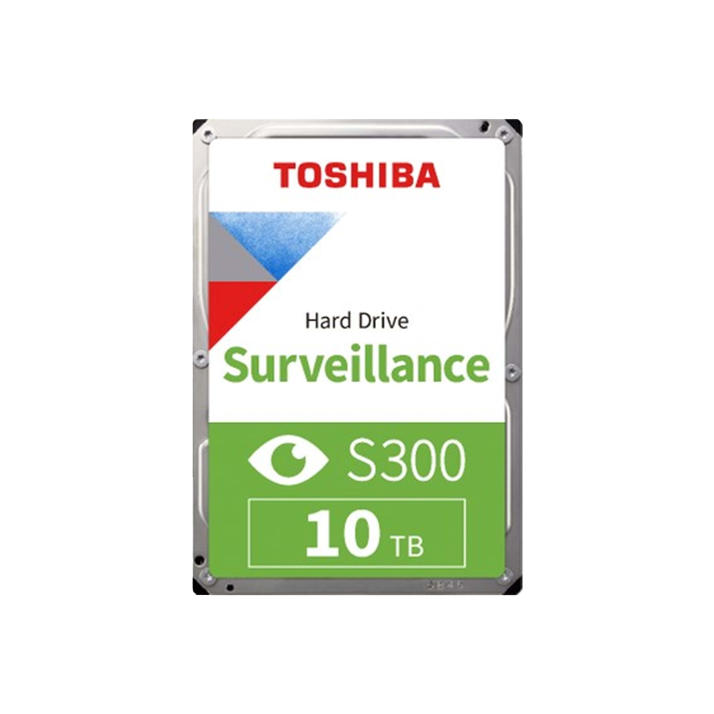 TOSHIBA S300 PRO, MD10ADA10TV, 3.5", 10TB, 512Mb 7200 Rpm, 7/24 Güvenlik HDD
