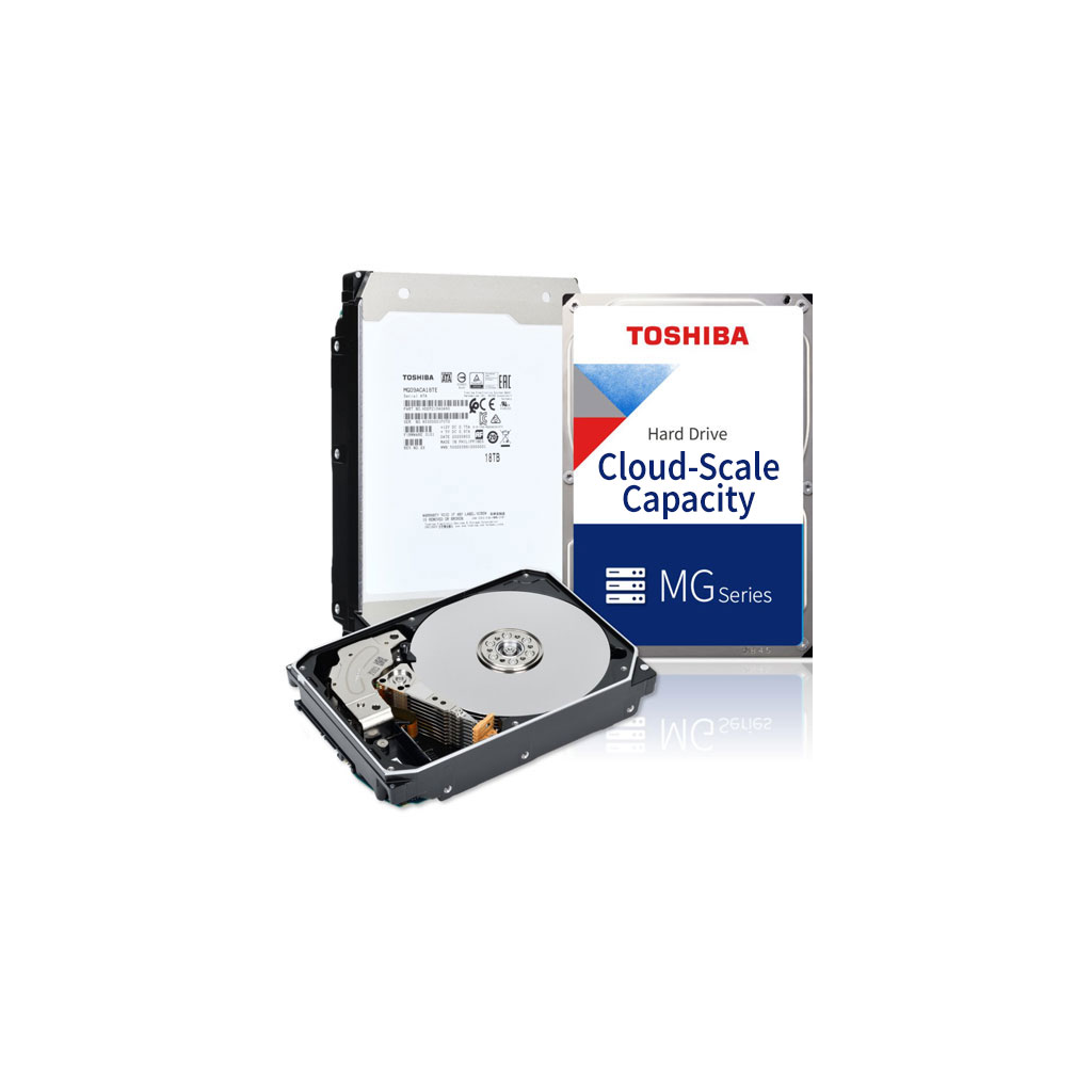 TOSHIBA ENTERPRISE, MG10AFA22TE, 3.5", 22TB, 512Mb 7200 Rpm, 7/24 Güvenlik, Data Center, Nas, Server, HDD (Türkiye Distribütörü Garantili)