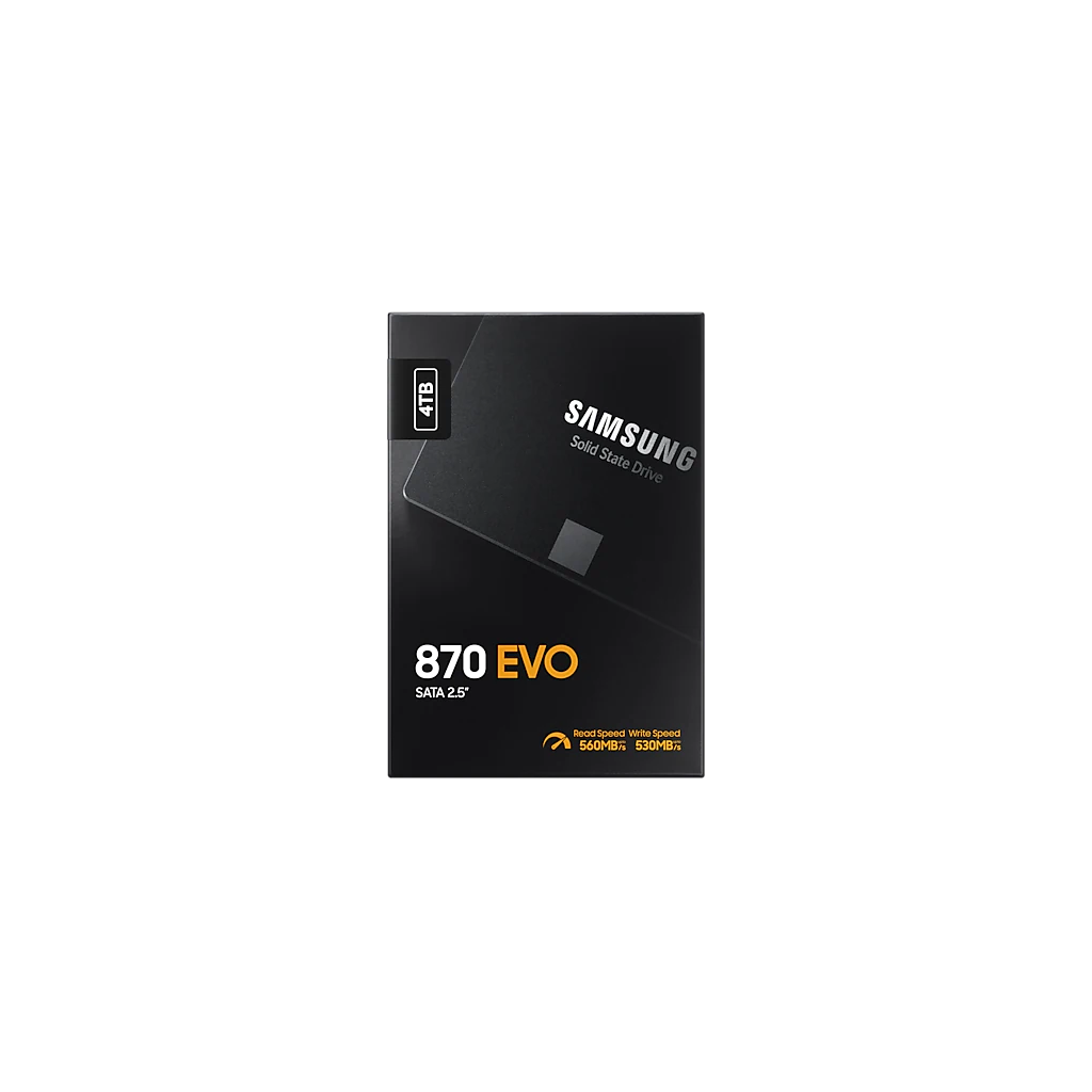 SAMSUNG MZ-77E4T0BW 870 EVO 4TB 560/530, 2,5" SATA SSD